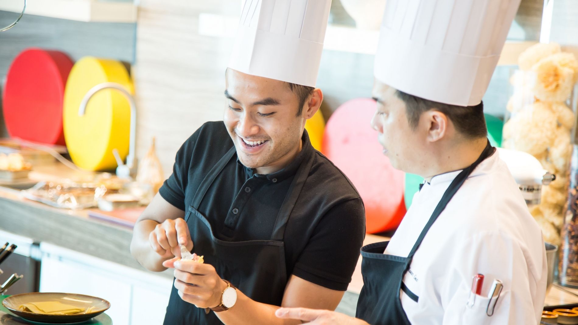 Cooking Class by Chef Kuan, Bamboo Chic Saigon, Le Meridien Saigon, Cooking Class Saigon, Ho Chi Minh City, VJ Dustin with Chef Kuan, VJ Dustin Cooking Class